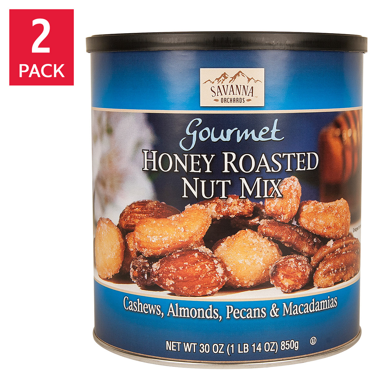 Savanna Honey Roasted Mix Nuts, 30 oz, 2-pack | Costco
