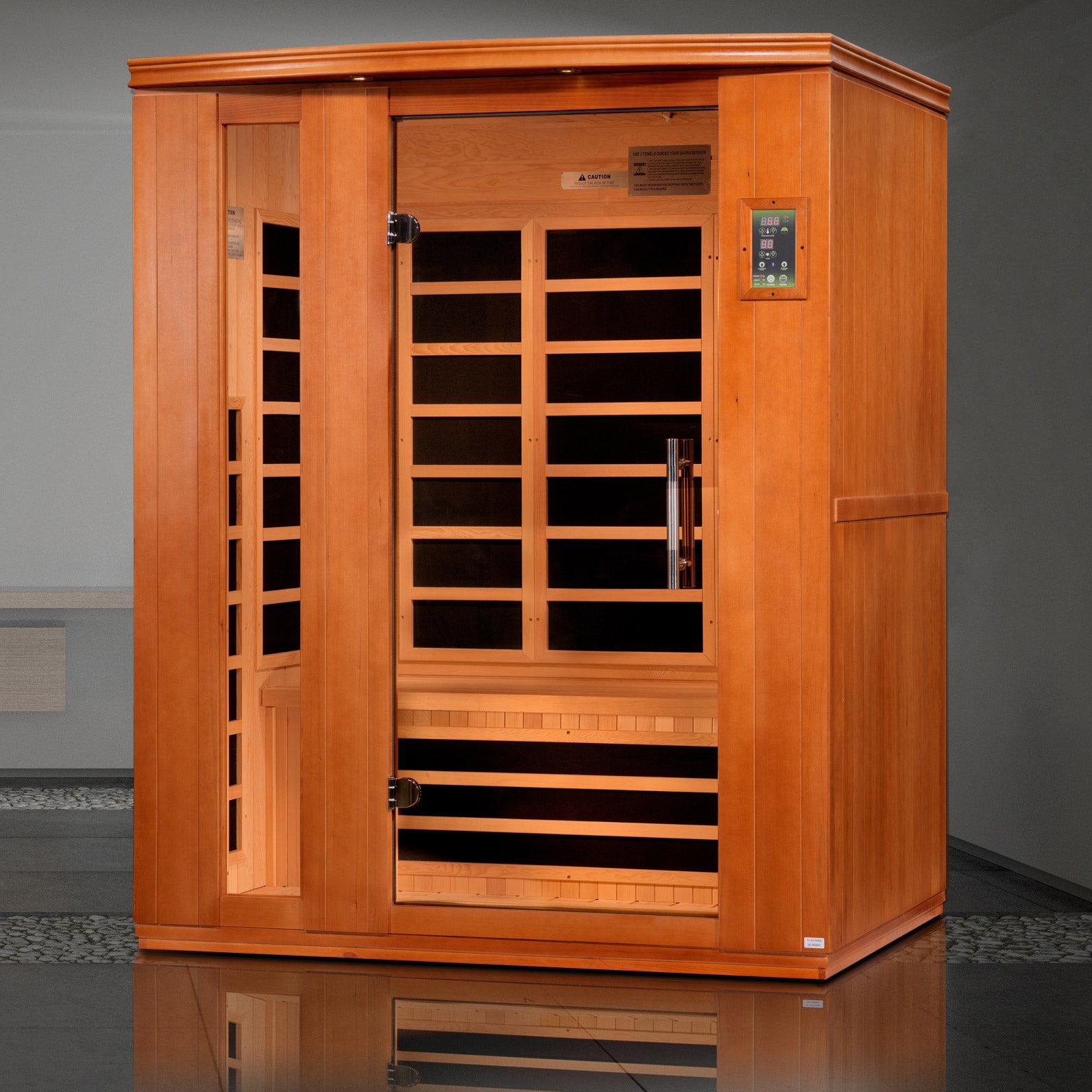 Dynamic Lugano Elite 3-person Ultra Low EMF FAR Infrared Sauna