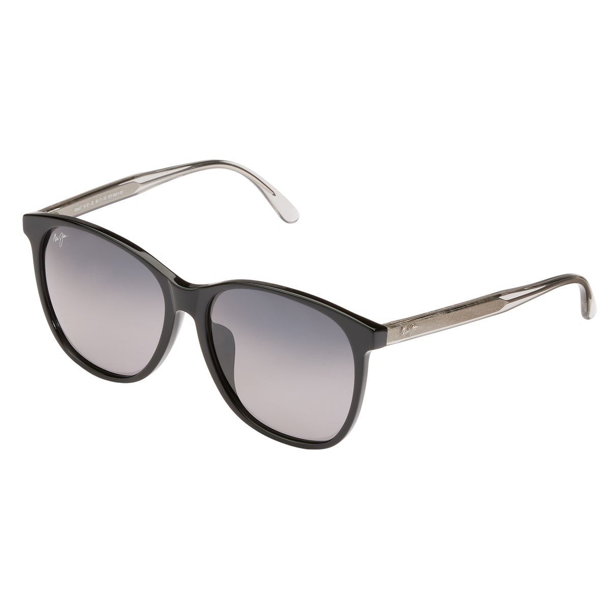 Maui Jim Isola GS821-02L Black with Translucent Light Grey Maui Jim Isola GS821-02L Black with Translucent Light Grey