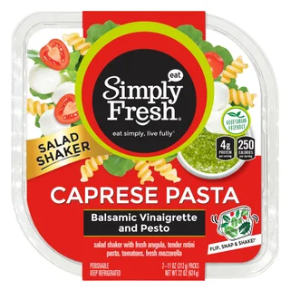 SIMPLY FRESH CAPRESE PASTA SHAKER SALAD 2/11 OZ