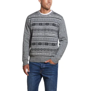 WEATHERPROOF VINTAGE MEN'S HOLIDAY 1/4 ZIP SWEATER