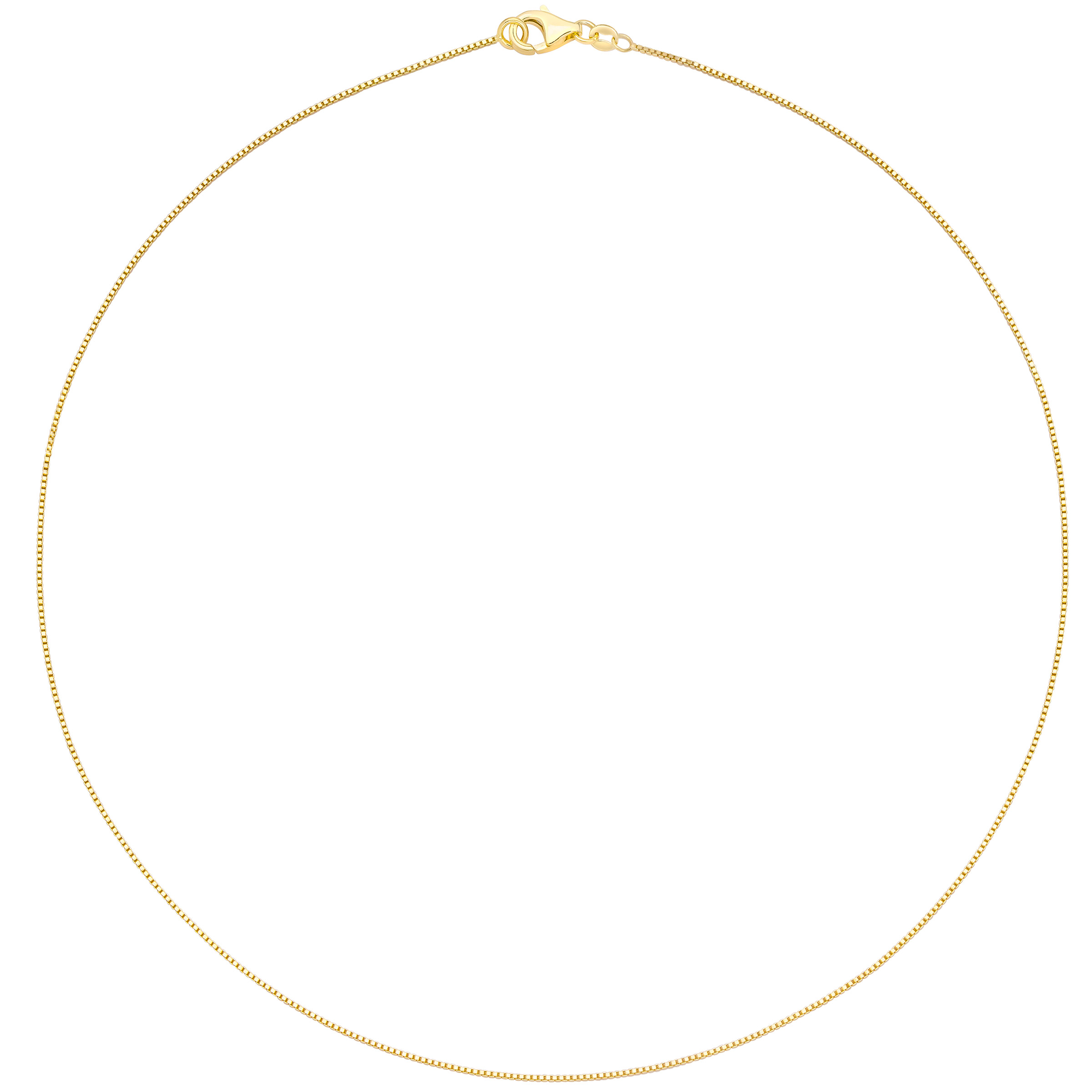 14kt Gold Diamond Cut Box Chain