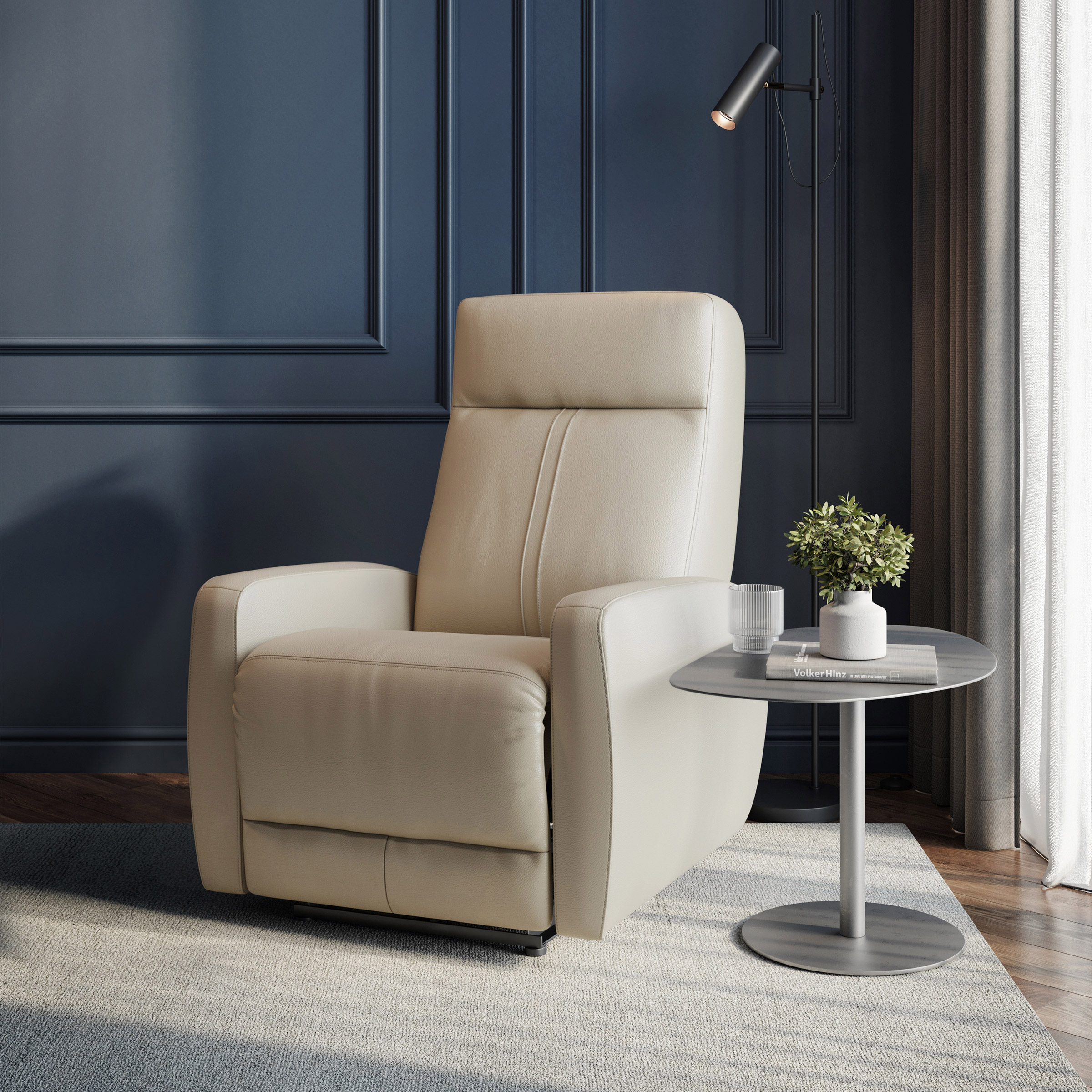 Palliser Syracuse Top Grain Leather Power Wall-hugger Recliner