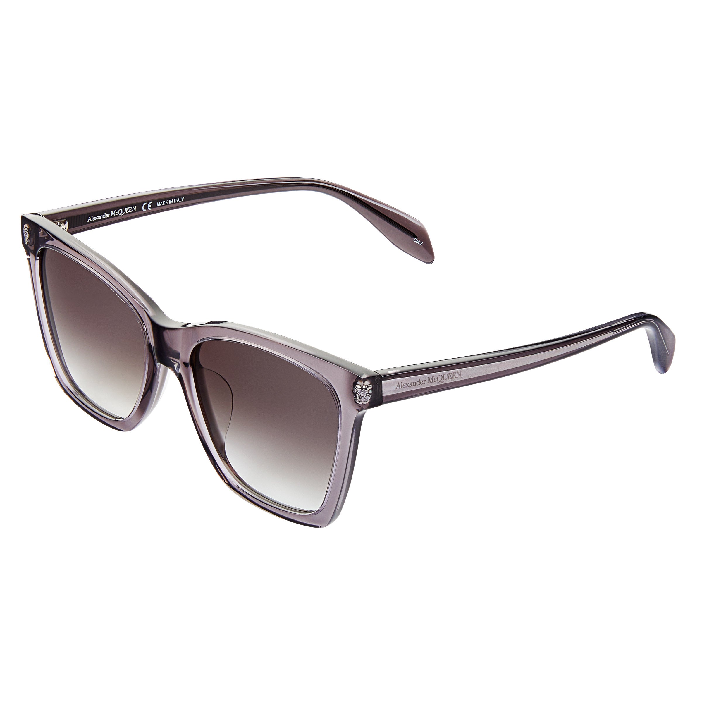 Alexander McQueen AM0238SA Grey Sunglasses | Costco