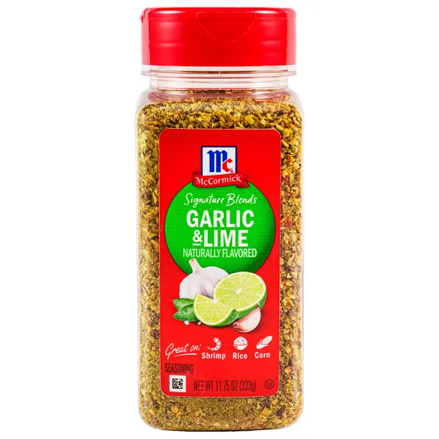 MCCORMICK GARLIC + LIME SEASONING 11.75OZ