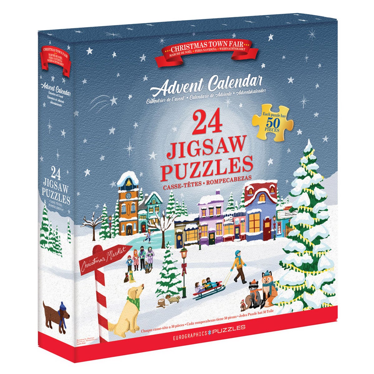 Eurographics Advent Calendar Christmas Town Fair | Costco