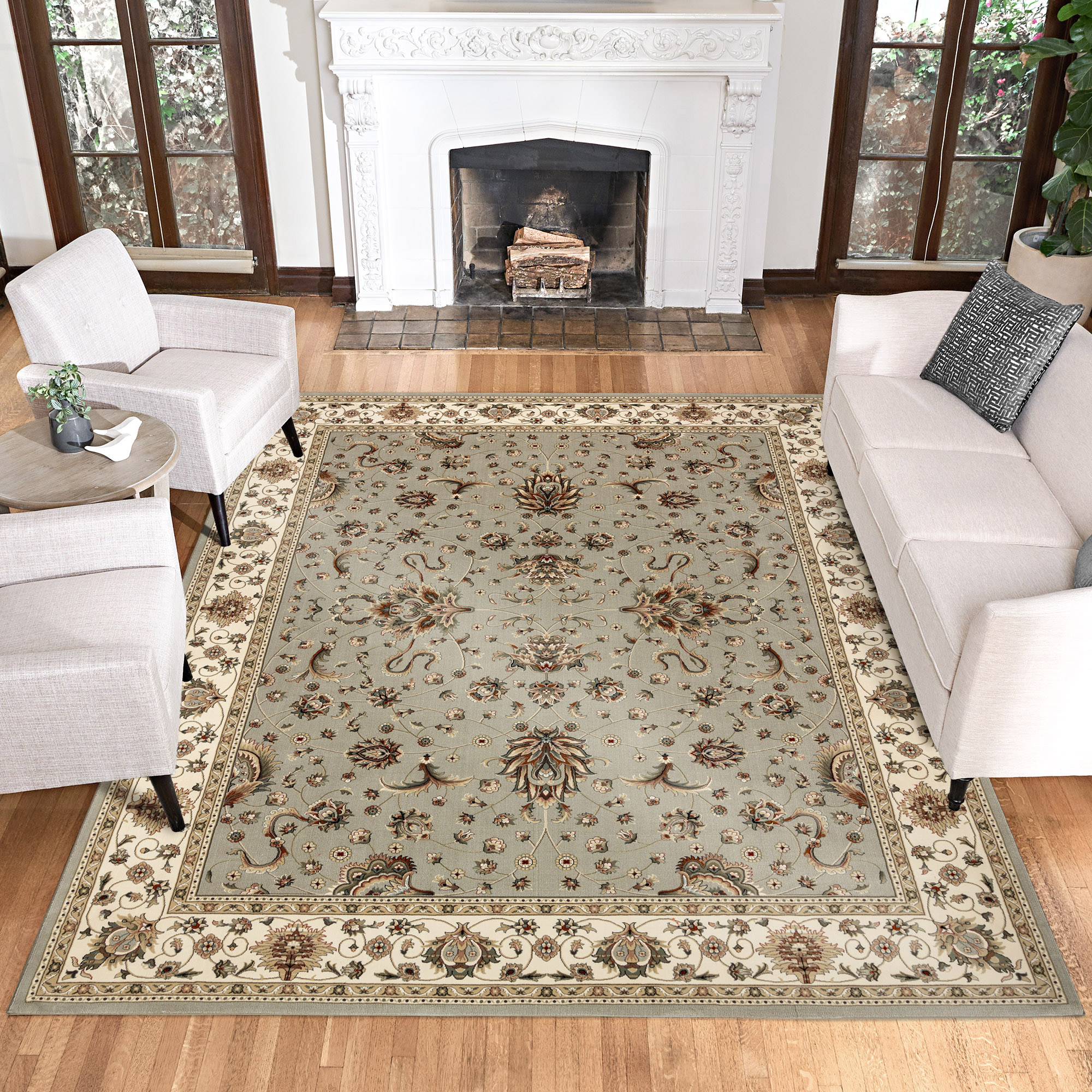 Gertmenian Thomasville Timeless Classic Orson Sage Indoor Area Rug