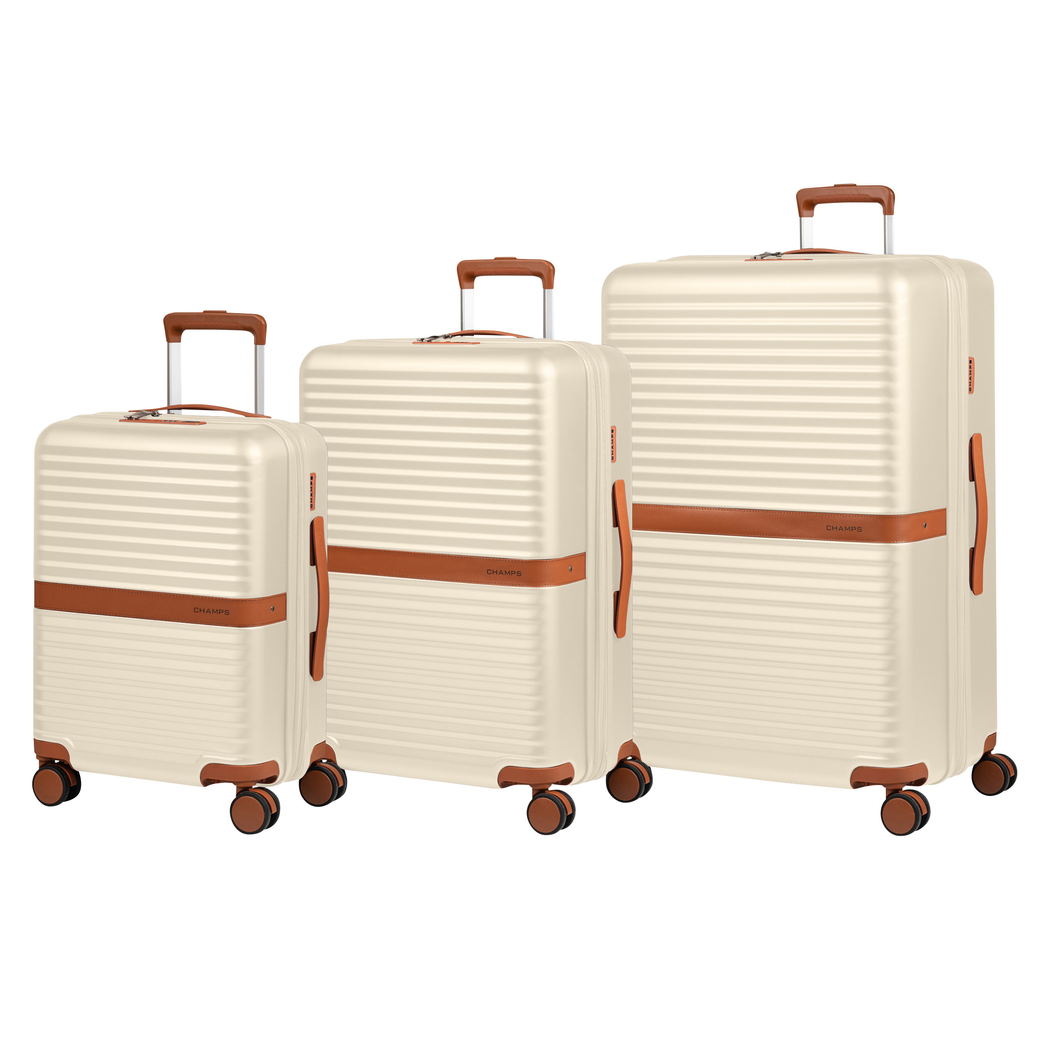 Champs - Vintage II, 3-piece Hardside Expandable Spinner Luggage