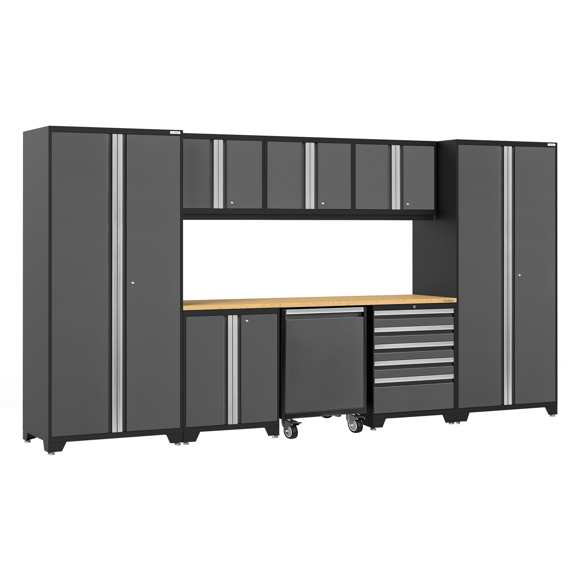 NewAge Products Pro Series Cabinet Set, 9-piece