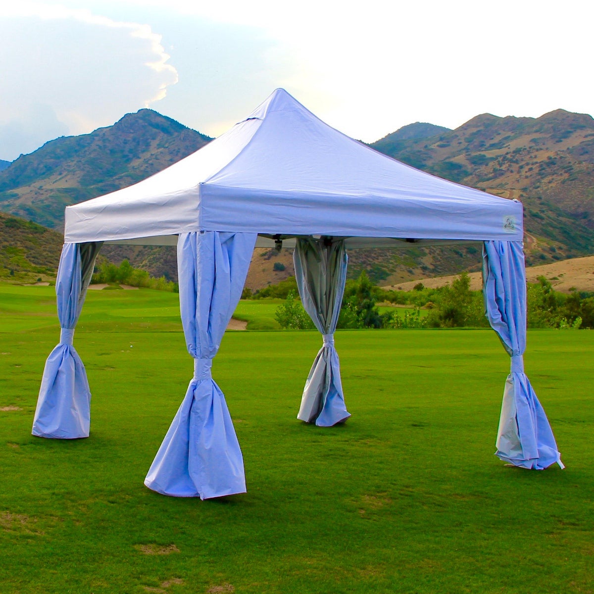 UnderCover 10' x 10' Instant Canopy with Side Walls | Costco UnderCover 10' x 10' Instant Canopy with Side Walls | Costco