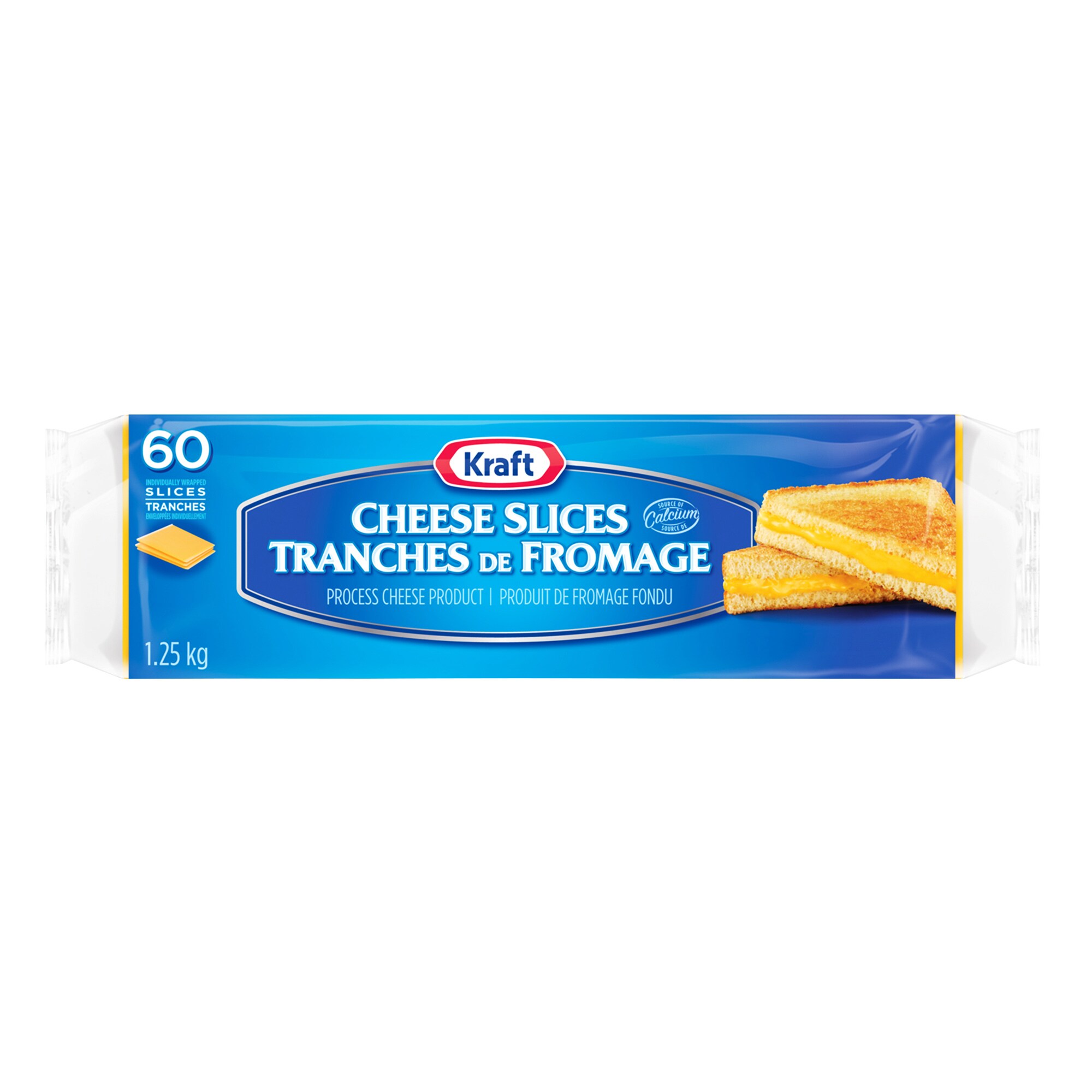 Kraft Cheese Slices, 1.25 kg