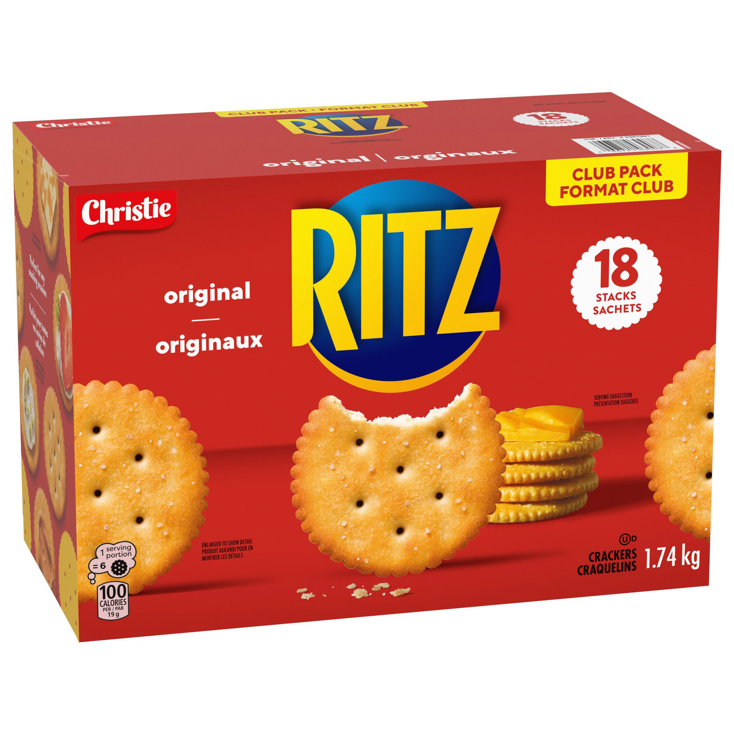 Ritz Original Crackers, 1.74 kg