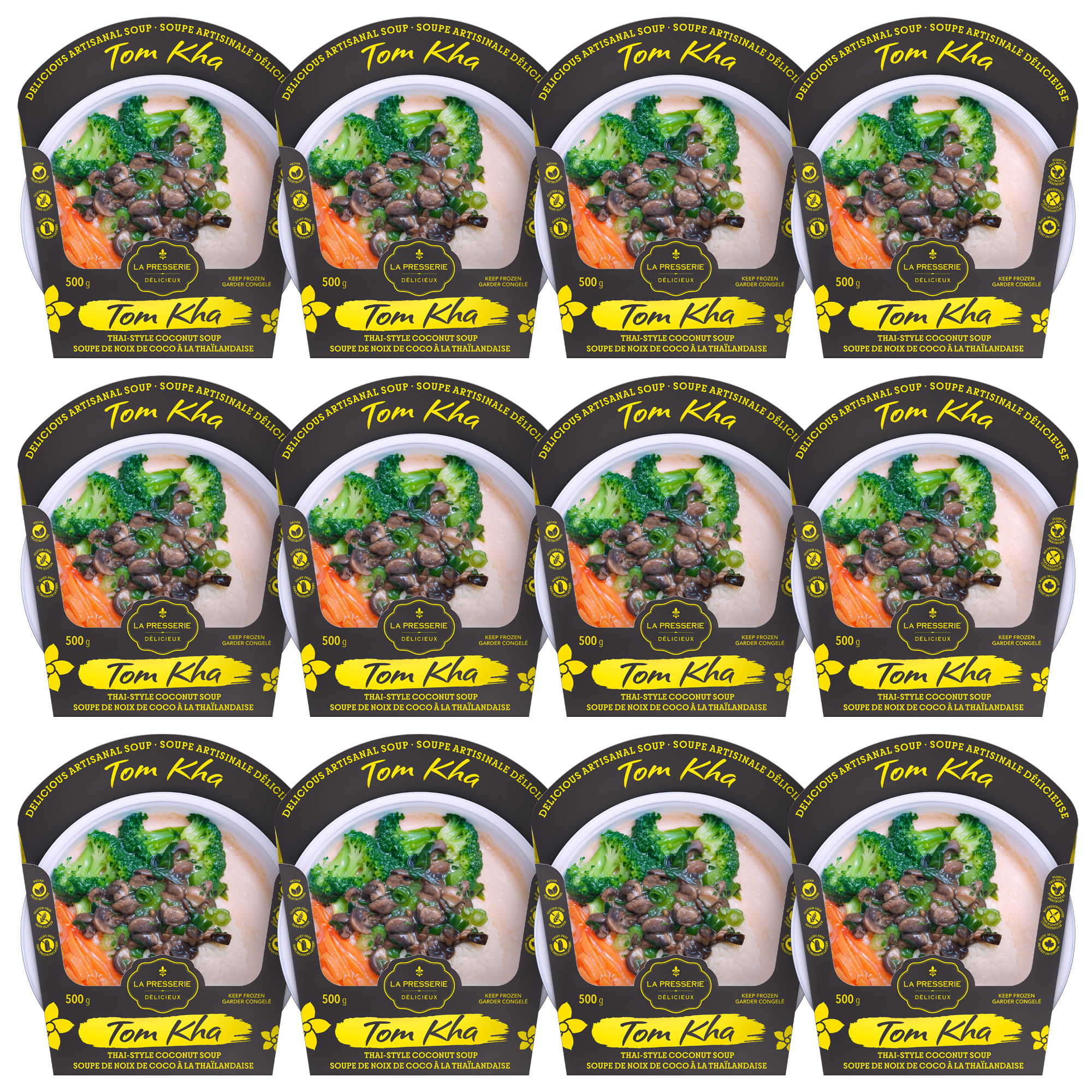 La Presserie Asian Soups, 12 × 500 g