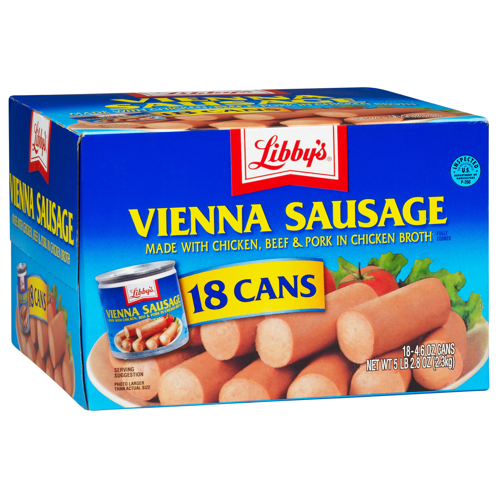 Libby's  Vienna Sausage  4.6 oz  18-count