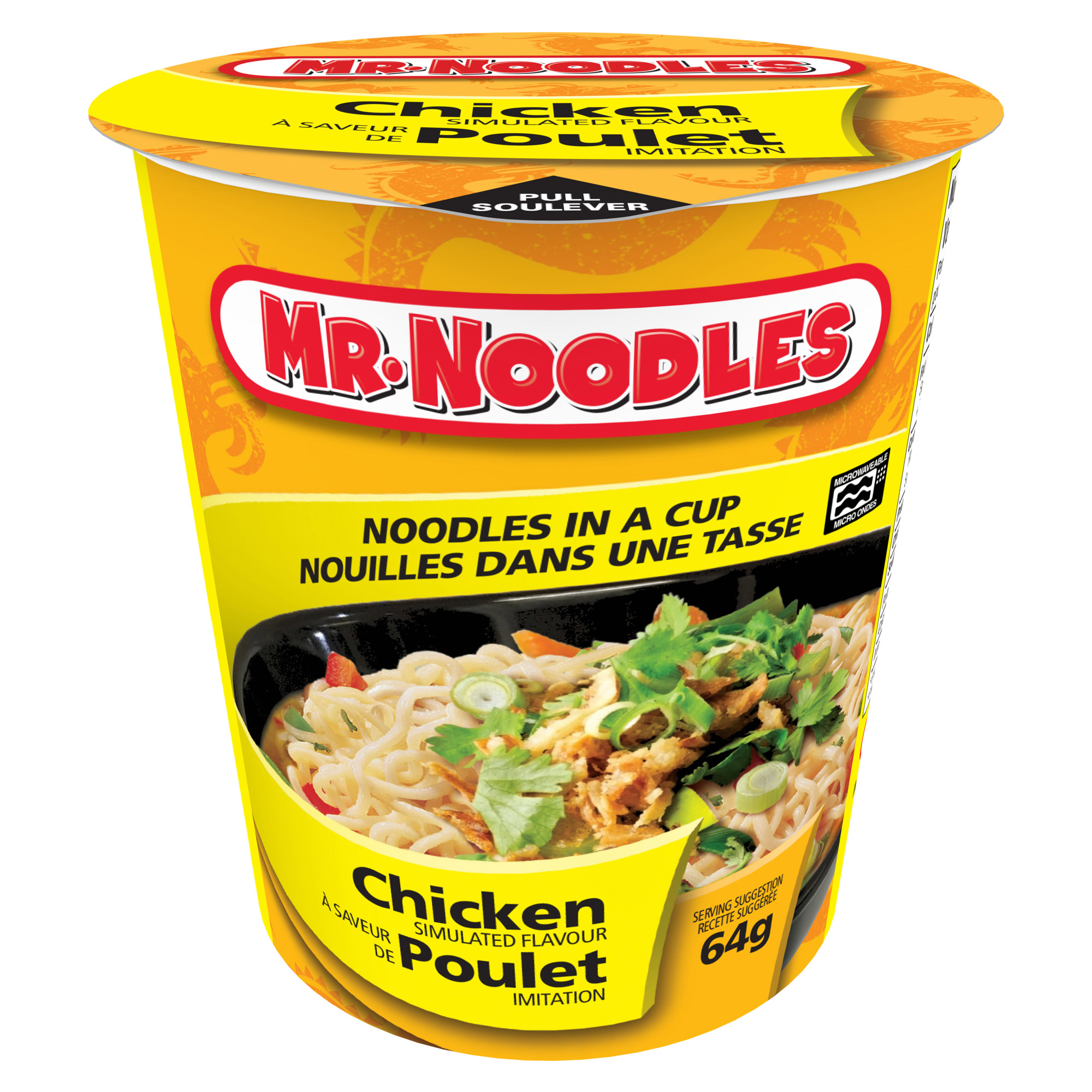 Mr. Noodles Chicken, 12 x 64 g
