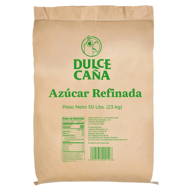 DULCE CANA REFINED SUGAR 50 LB
