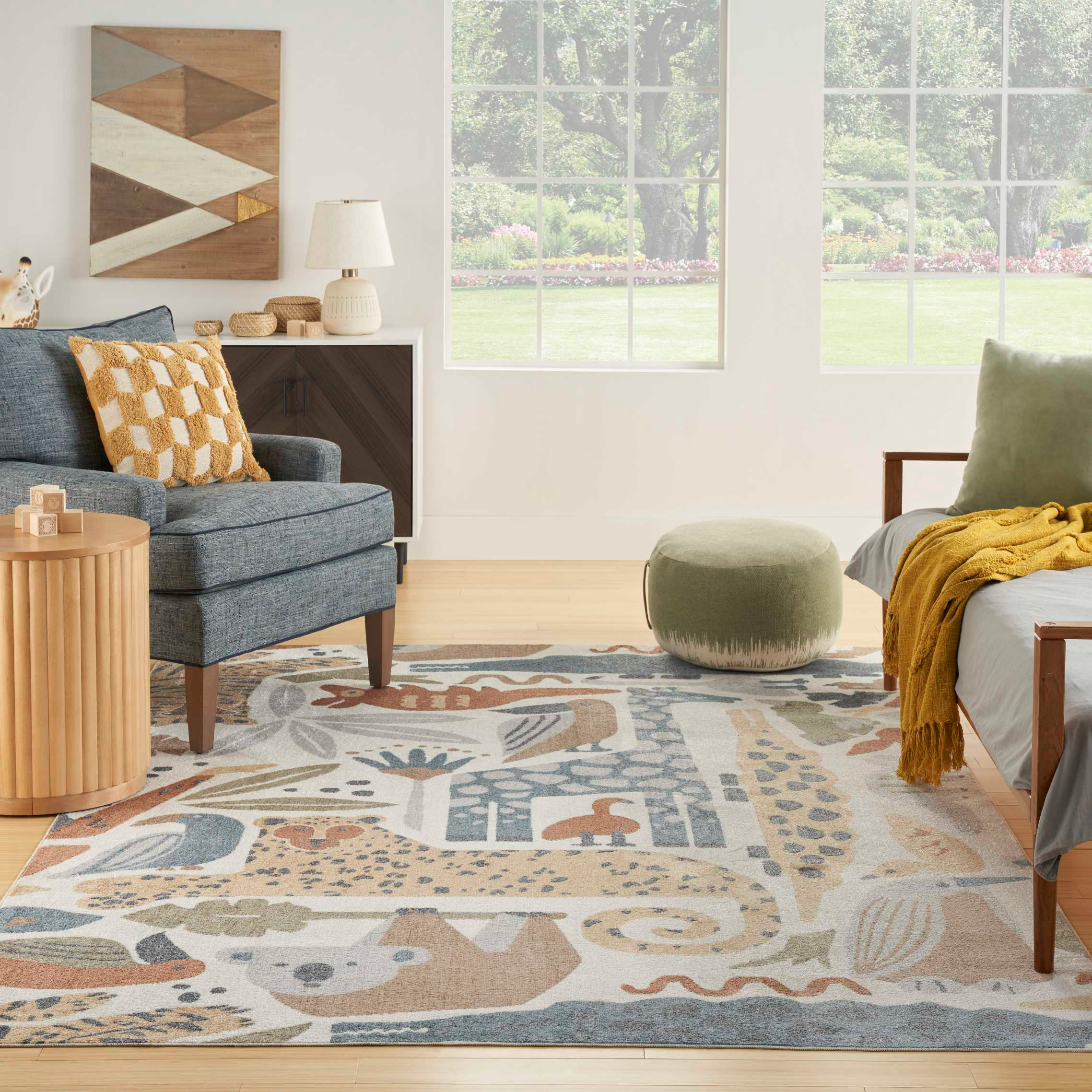 Nourison Luca Area Rug Collection, Safari