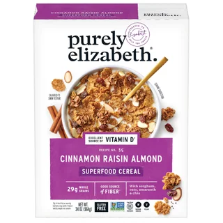 PURELY ELIZABETH CINNAMON RAISIN CEREAL 34 OZ