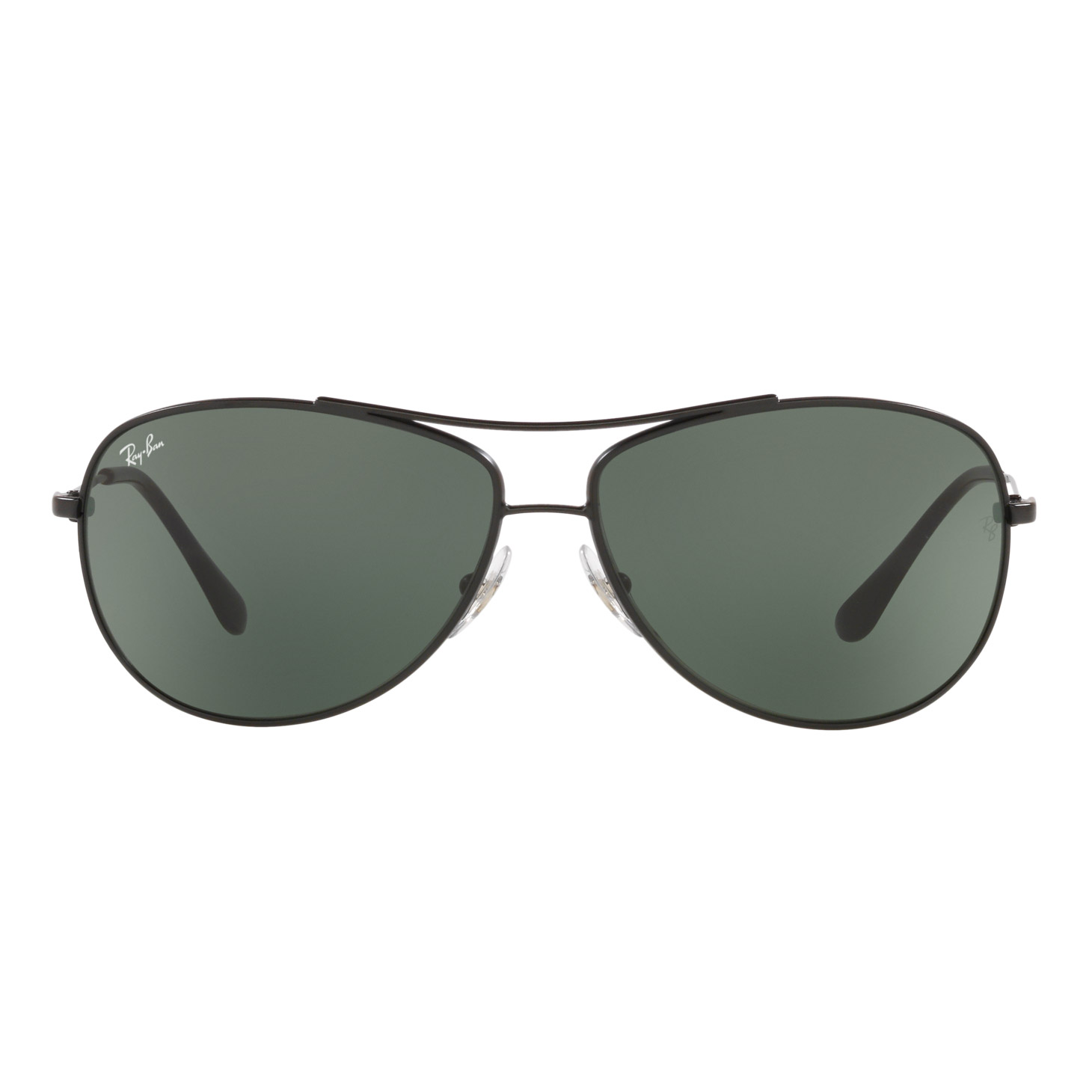 Ray-Ban RB3293 Matte Black Dark Green Sunglasses | Costco