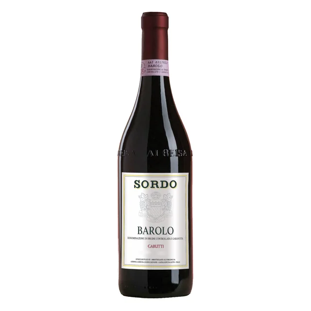 SORDO BAROLO GABUTTI ITALY 750ML