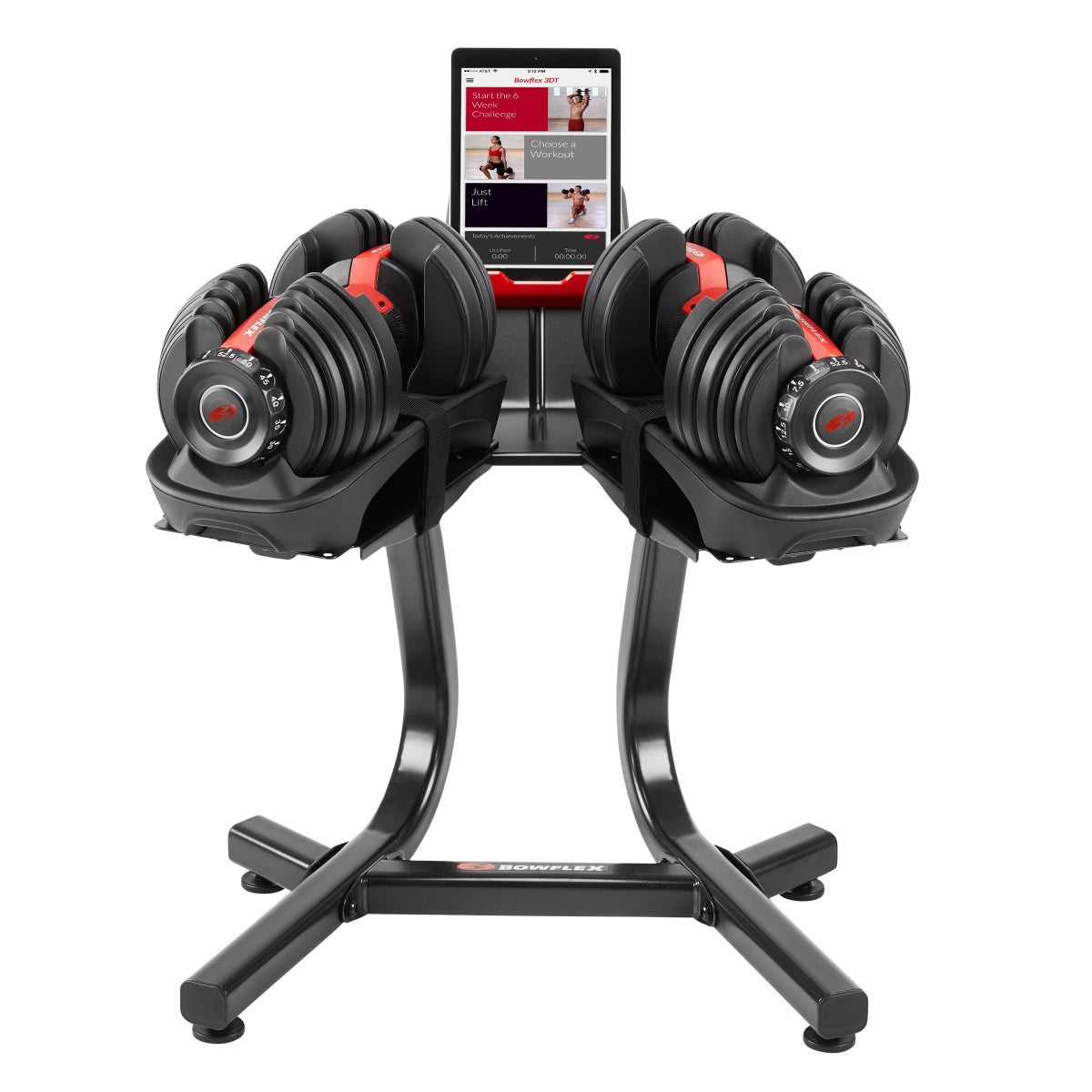 Bowflex SelectTech 552 Dumbbells With Stand | Costco Bowflex SelectTech 552 Dumbbells With Stand | Costco