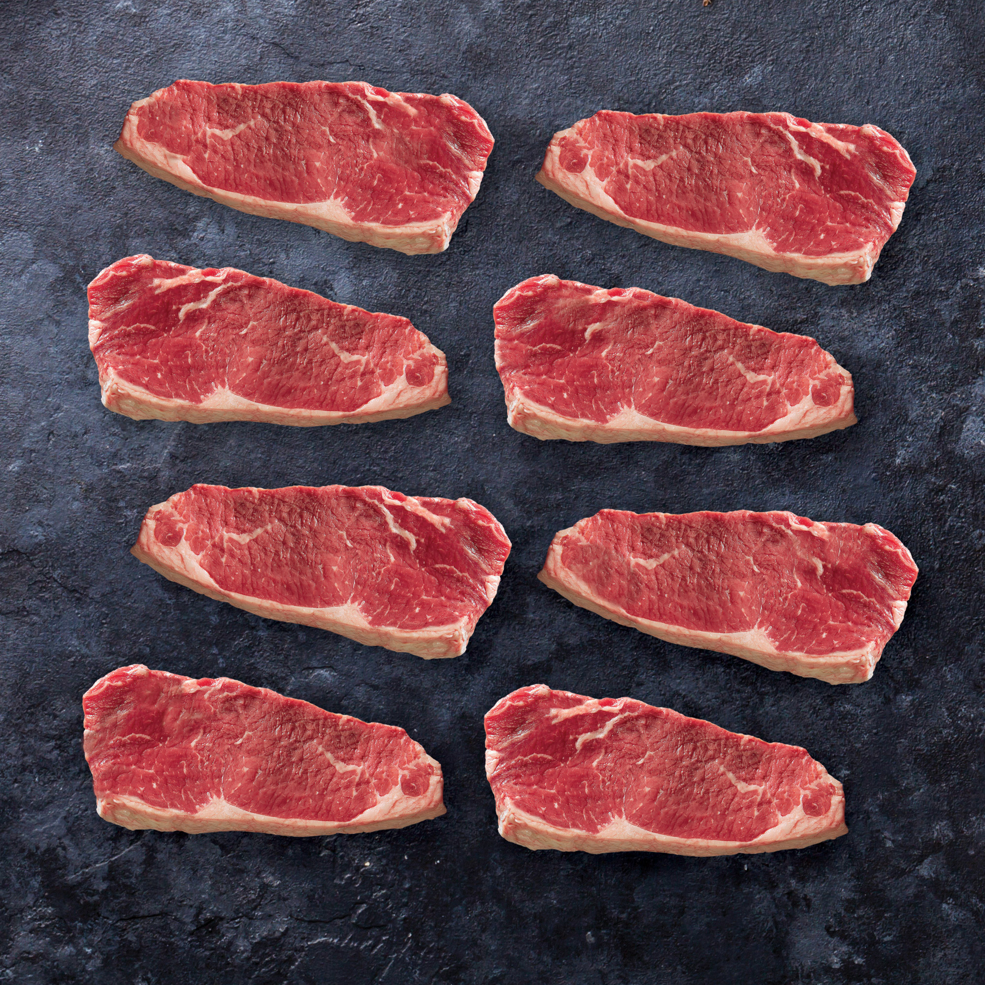 Kansas City Steak Co. USDA Choice NY Strip Steaks 16 oz. Each (Available in 4  8  or 12 Packs)