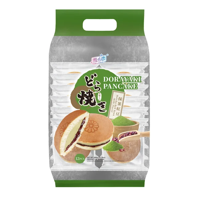 YUKI & LOVE MATCHA RED BEAN DORAYA 23.28 OZ