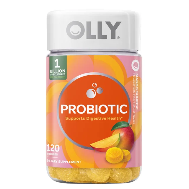 OLLY Probiotic Mango Gummy, 120 Gummies