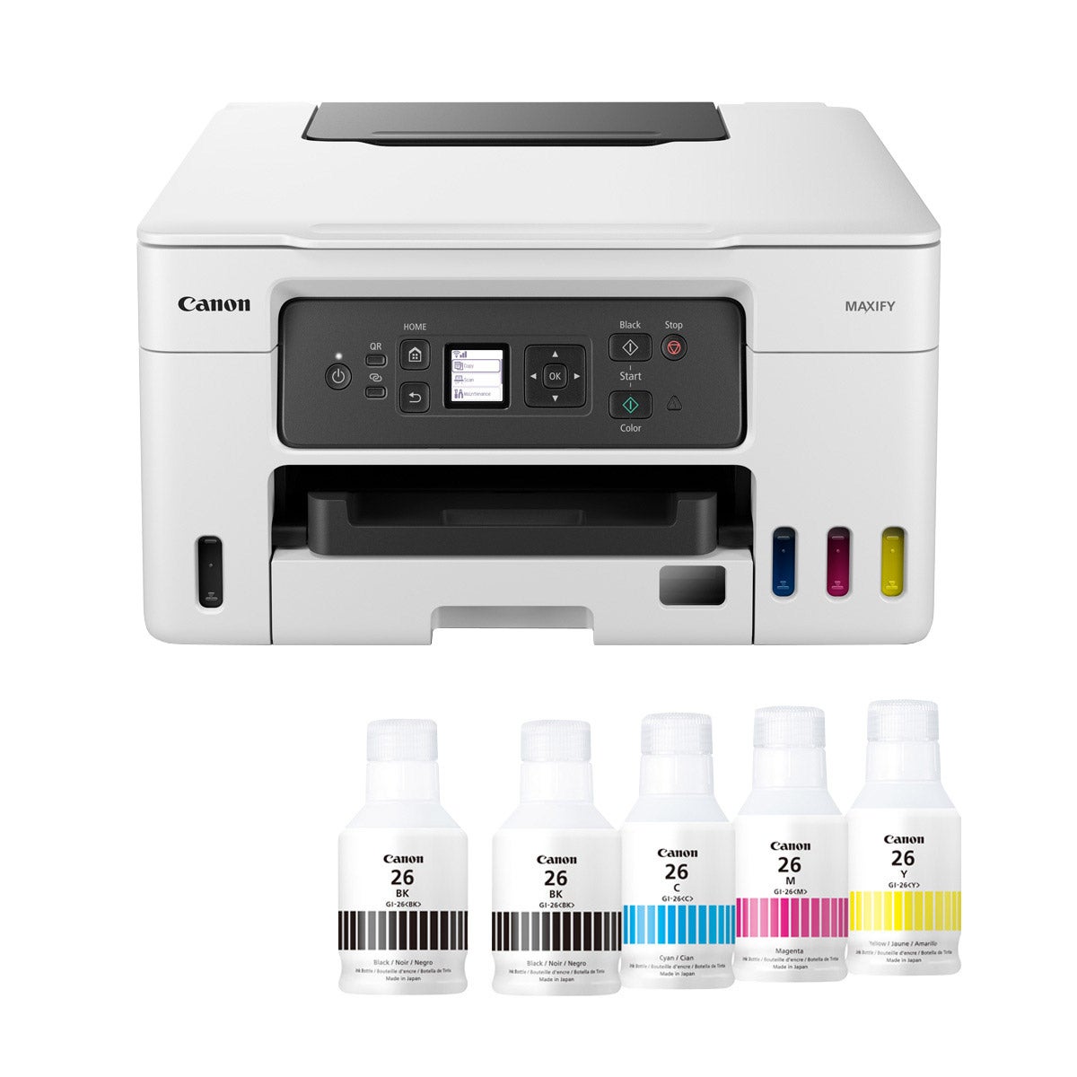 Canon MAXIFY GX3020 Wireless MegaTank Printer with Extra Black Ink