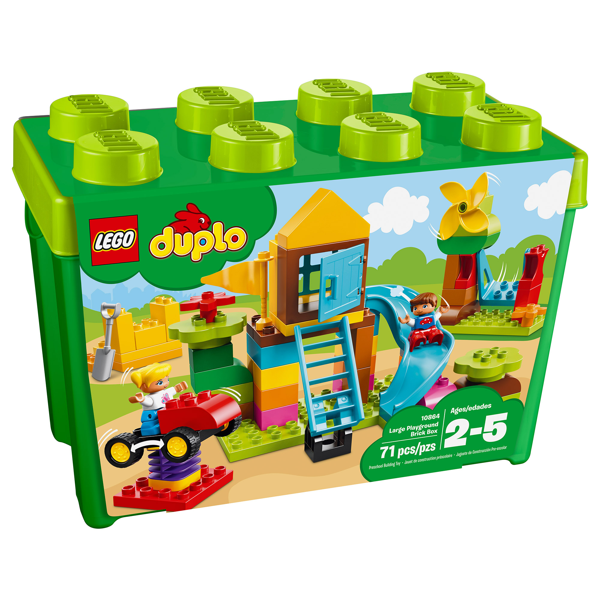 レゴ BASIC / SYSTEM / duplo（約600ピース）ケース付き LEGO DUPLO Basic Bricks - - Fat Brain Toys
