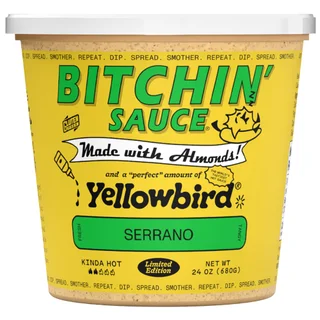 BITCHIN` SAUCE YELLOWBIRD SERRANO 24 OUNCE CONTAINER