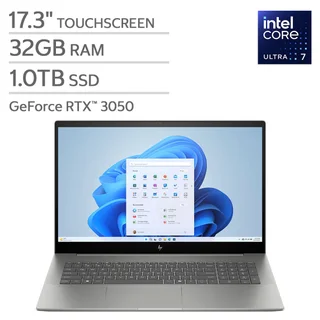 HP 17-CW1023CL 17.3" ENVY LAPTOP NVIDIA GEFORCE 3050 >