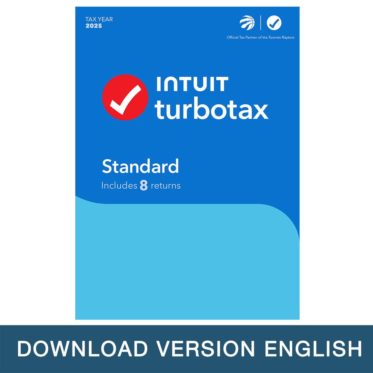 TurboTax Standard 2025 - 8 Returns - English - Windows - Digital Download