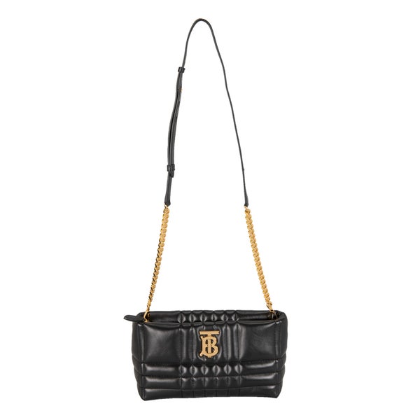 Burberry Small Lola Quilted Crossbody Bag, Black | Costco Burberry Small Lola Quilted Crossbody Bag, Black | Costco