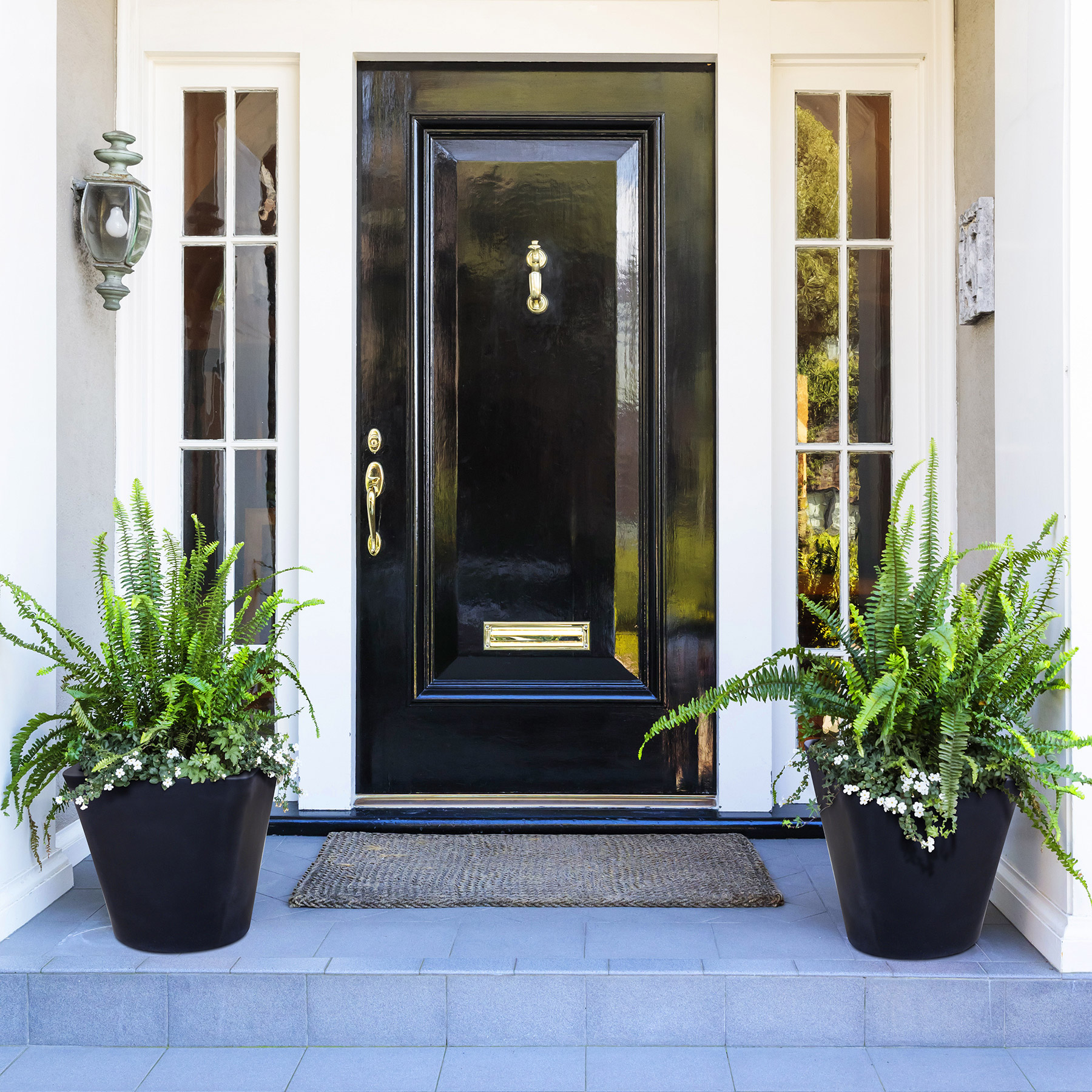 Contour 20 50.8 cm (20 in.) Self-Watering Planter, 2-pack