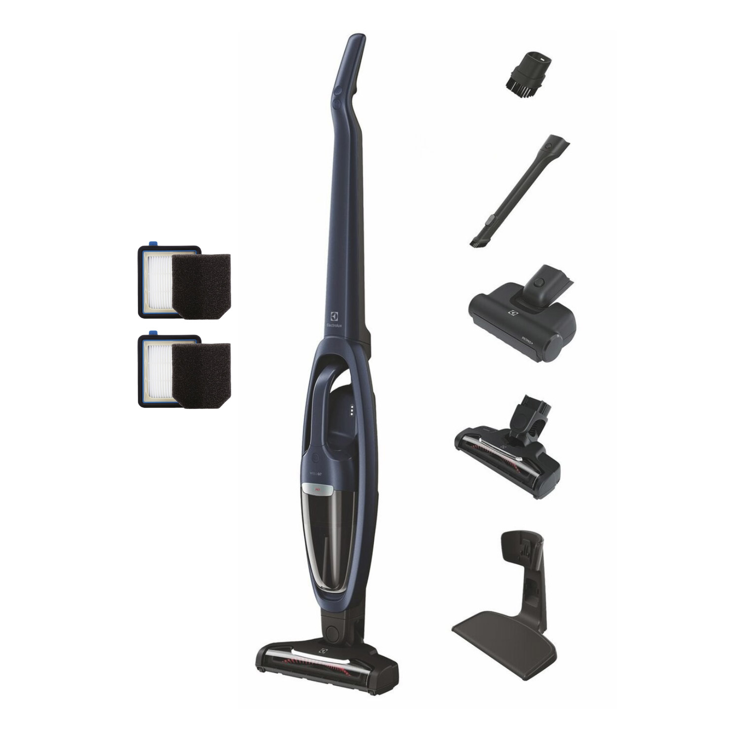 Electrolux WellQ7 Pet Cordless 2-in-1 Vacuum and PureAdvantage Filter Set
