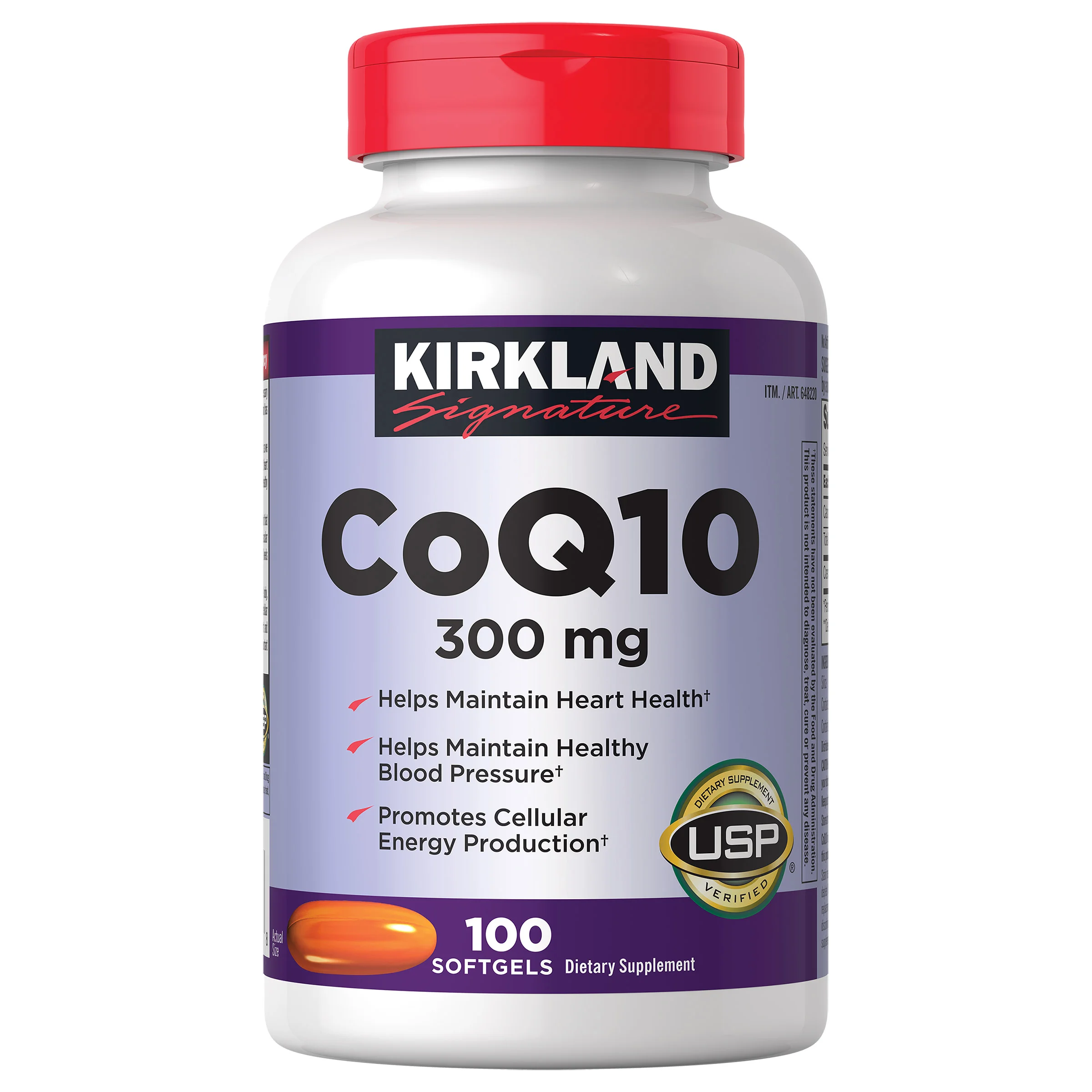 coq10 100 mg plus l carnitine CoQ10 Plus Carnitine Fumarate Supplement main image 1