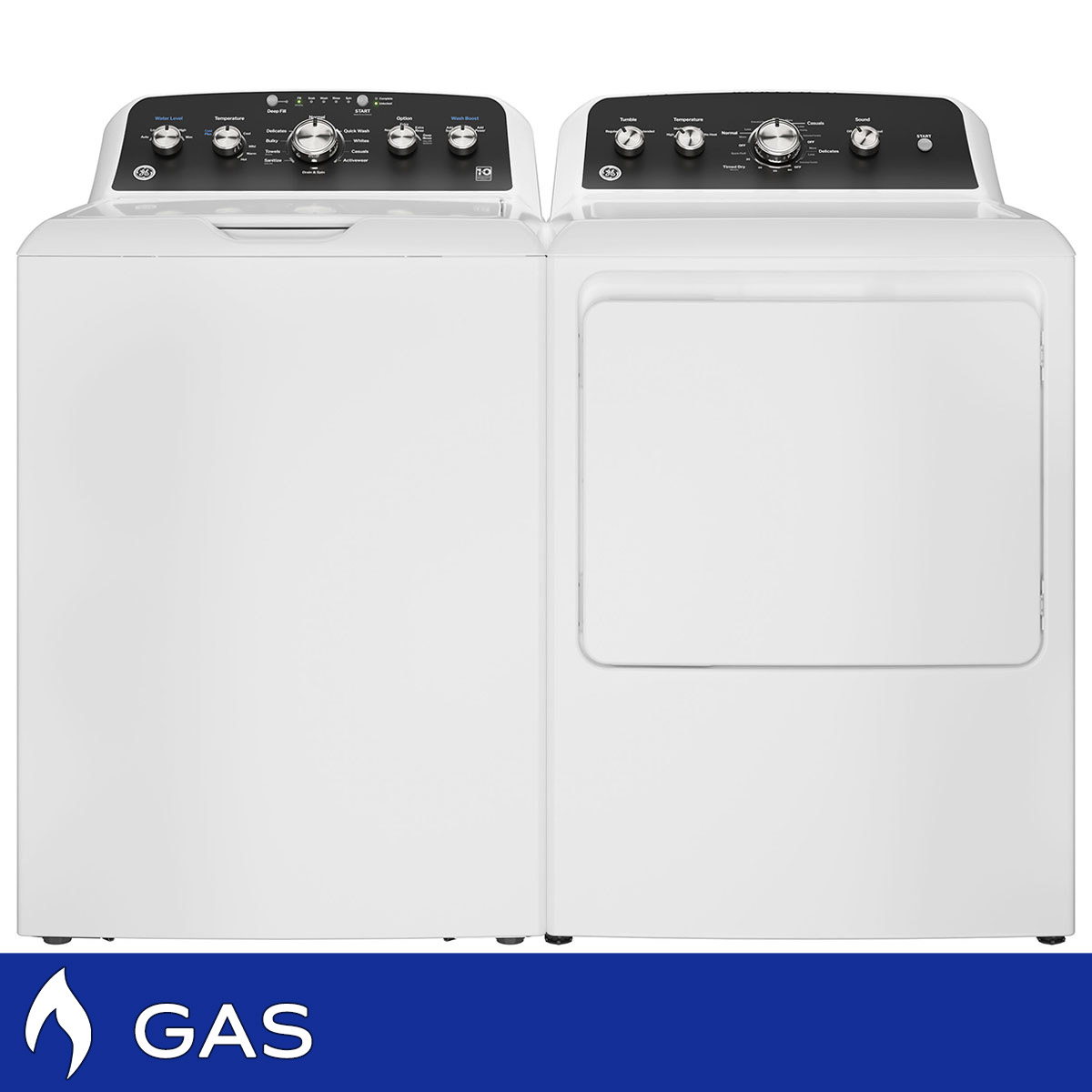 GE 4.5 cu. ft. Washer with Stainless Steel Basket and 7.2 cu. ft