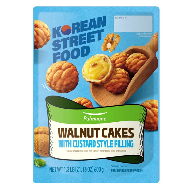 PULMUONE CUSTARD WALNUT CAKE 21.2 OUNCES