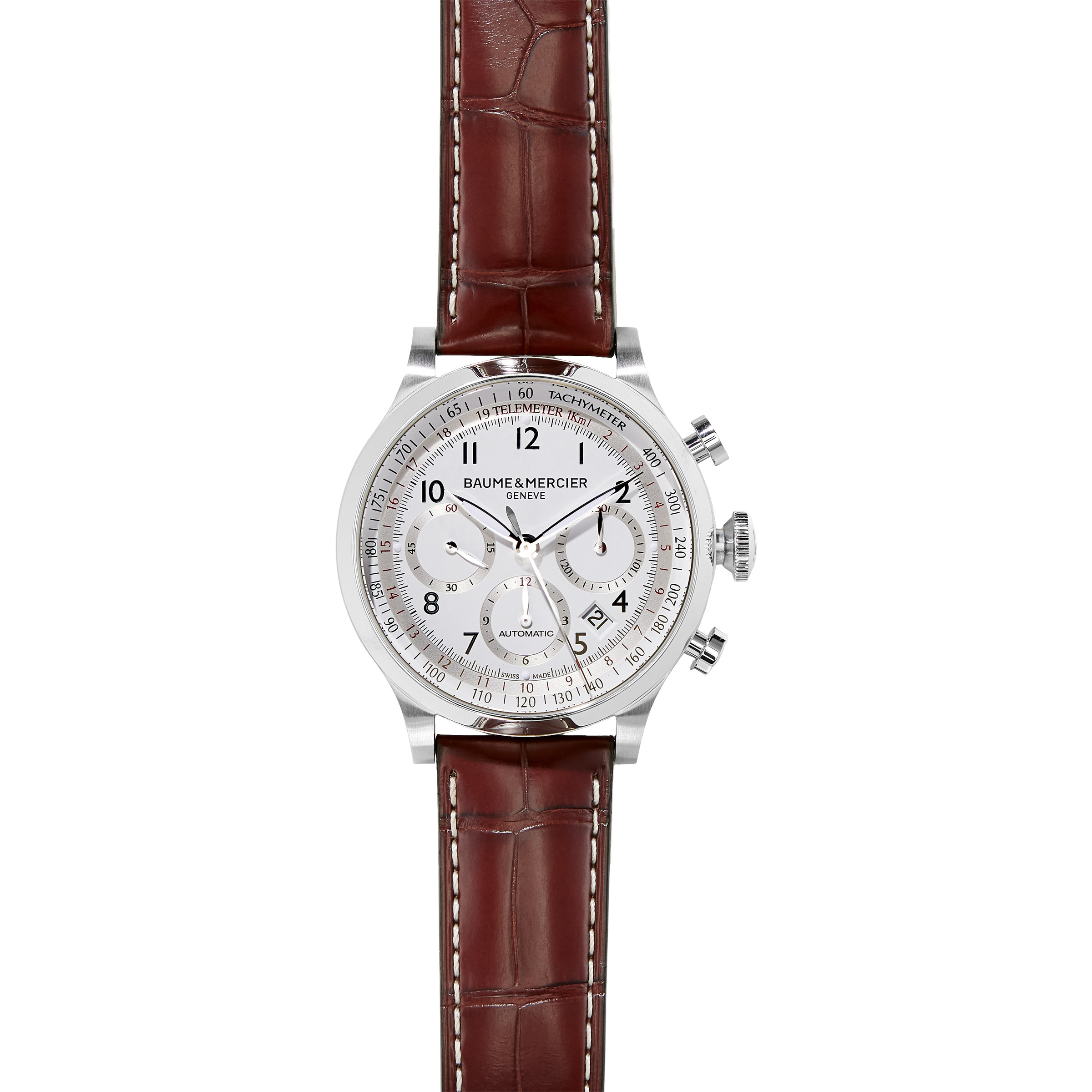 Baume and Mercier Capeland Stainless Steel Case Men's Automatic