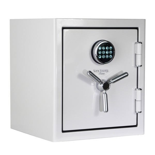 Sanctuary Home and Office Security Series Front Open Personal Vault with 1-Shelf and Illuminated E-Lock Sanctuary Home and Office Security Series Front Open Personal Vault with 1-Shelf and Illuminated E-Lock