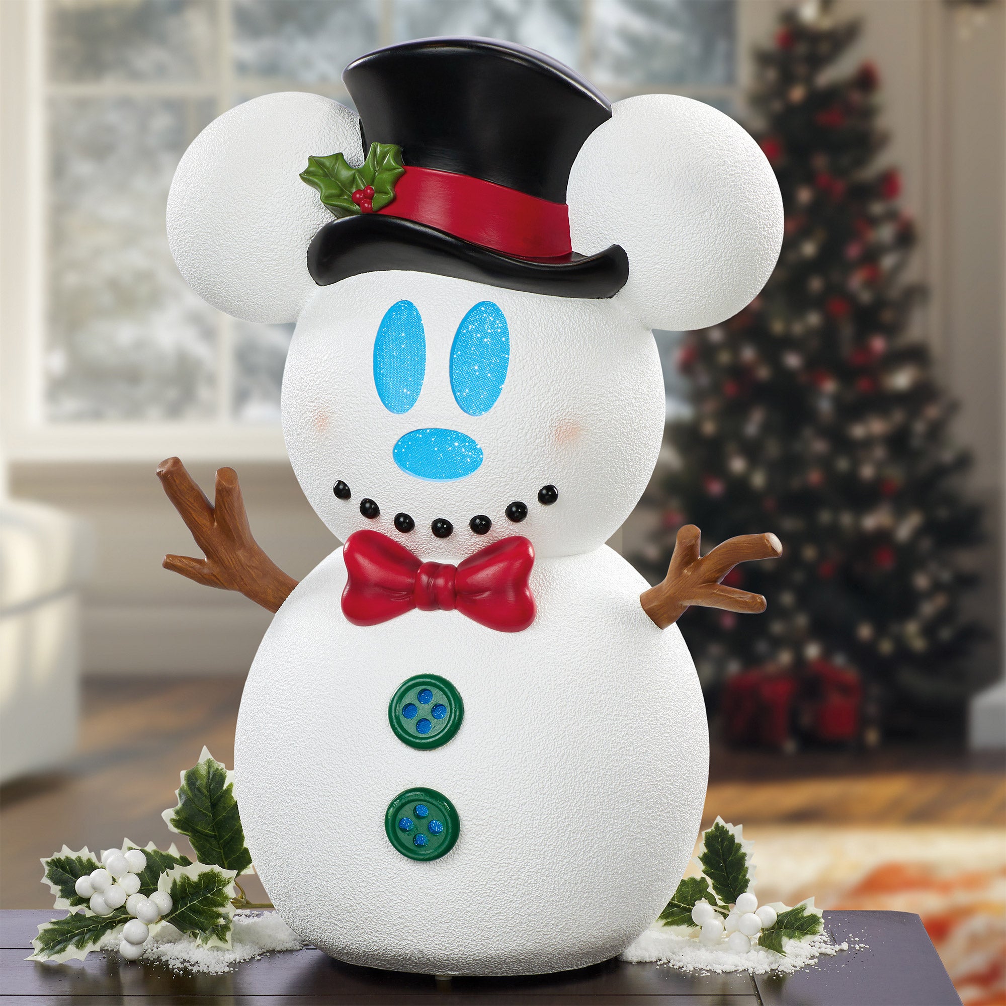 Disney Mickey Snowman with Lights and Music 57 cm (22.4 in.) | Costco