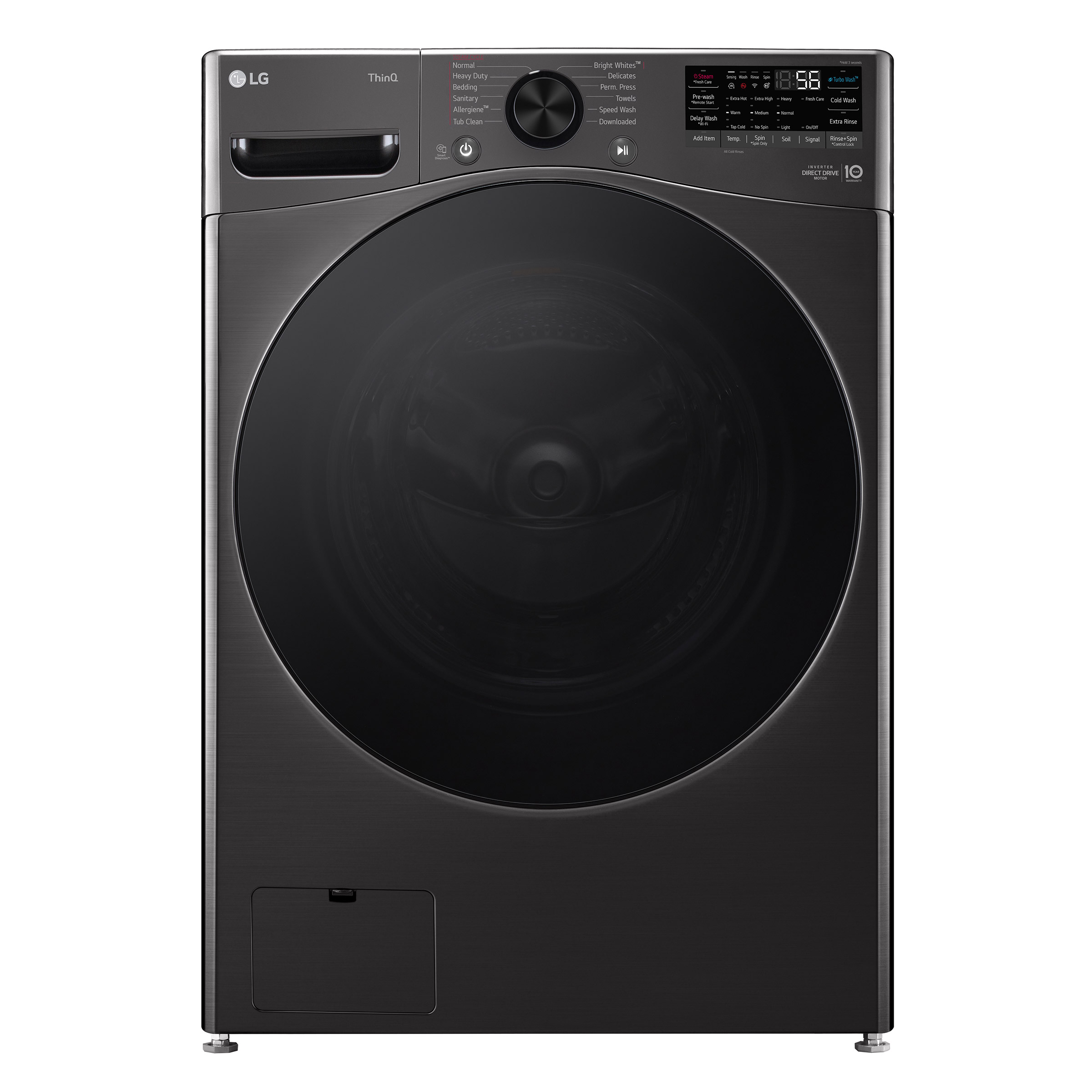 LG 4.5 cu. ft. Front Load Washer with TurboWash 360 and Built-In Intelligence