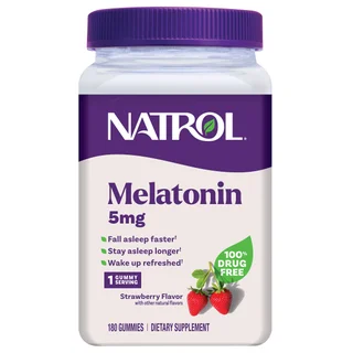 Natrol Melatonin 5mg Gummy, 180 count