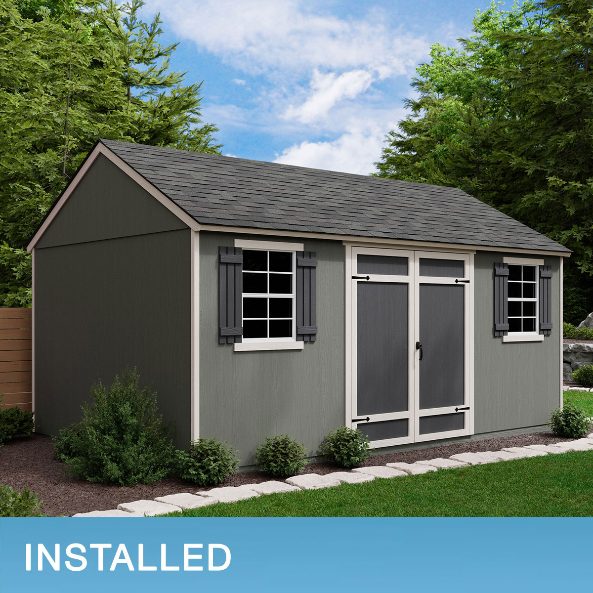 Installed Sheds by Gorilla - Prime Shed