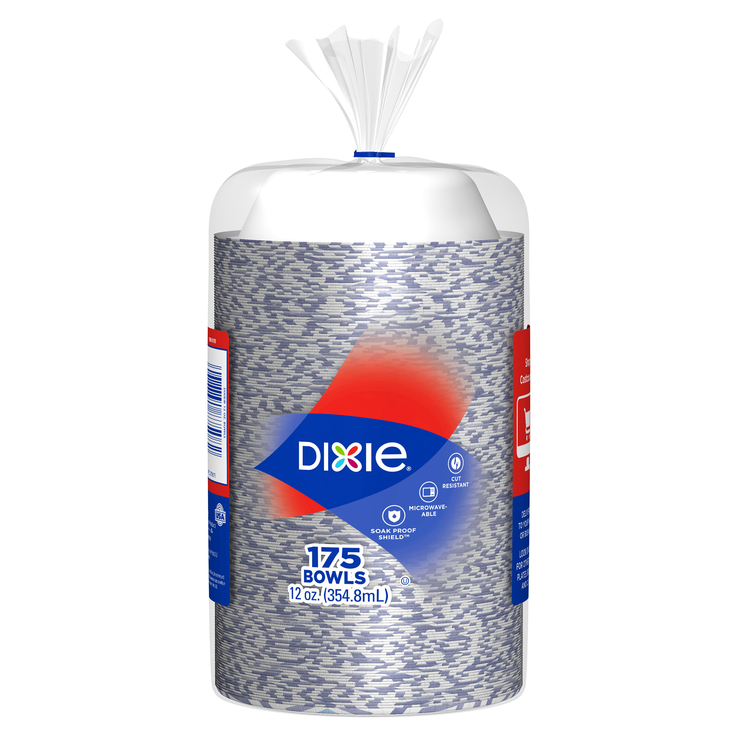 Dixie 12 oz Paper Bowl  175-count