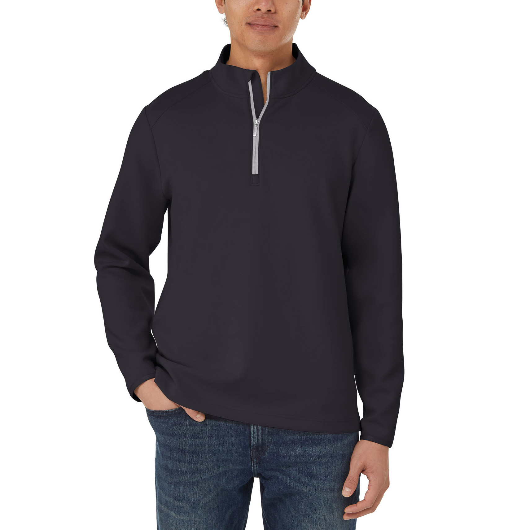 Kirkland Signature Men's 1/2 Zip Sweater