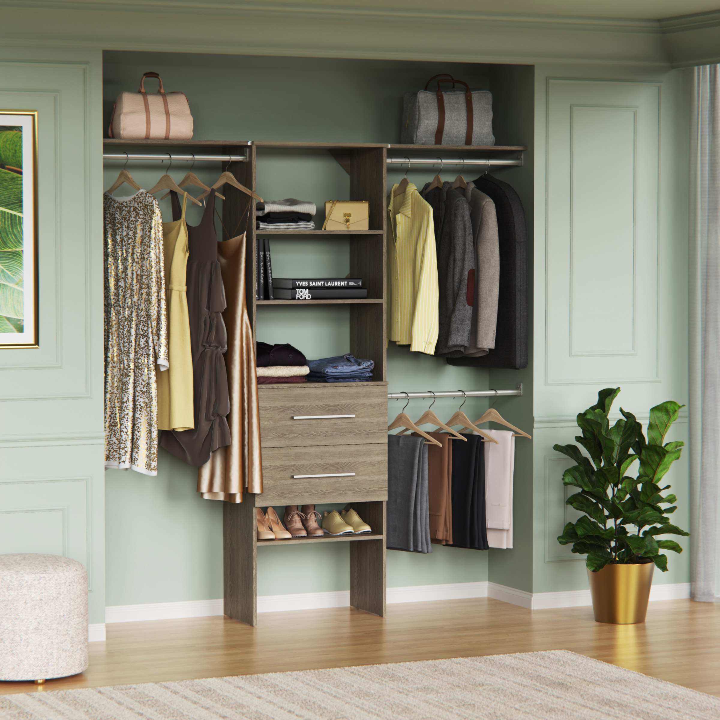 ClosetMaid SuiteSymphony Closet Organizer