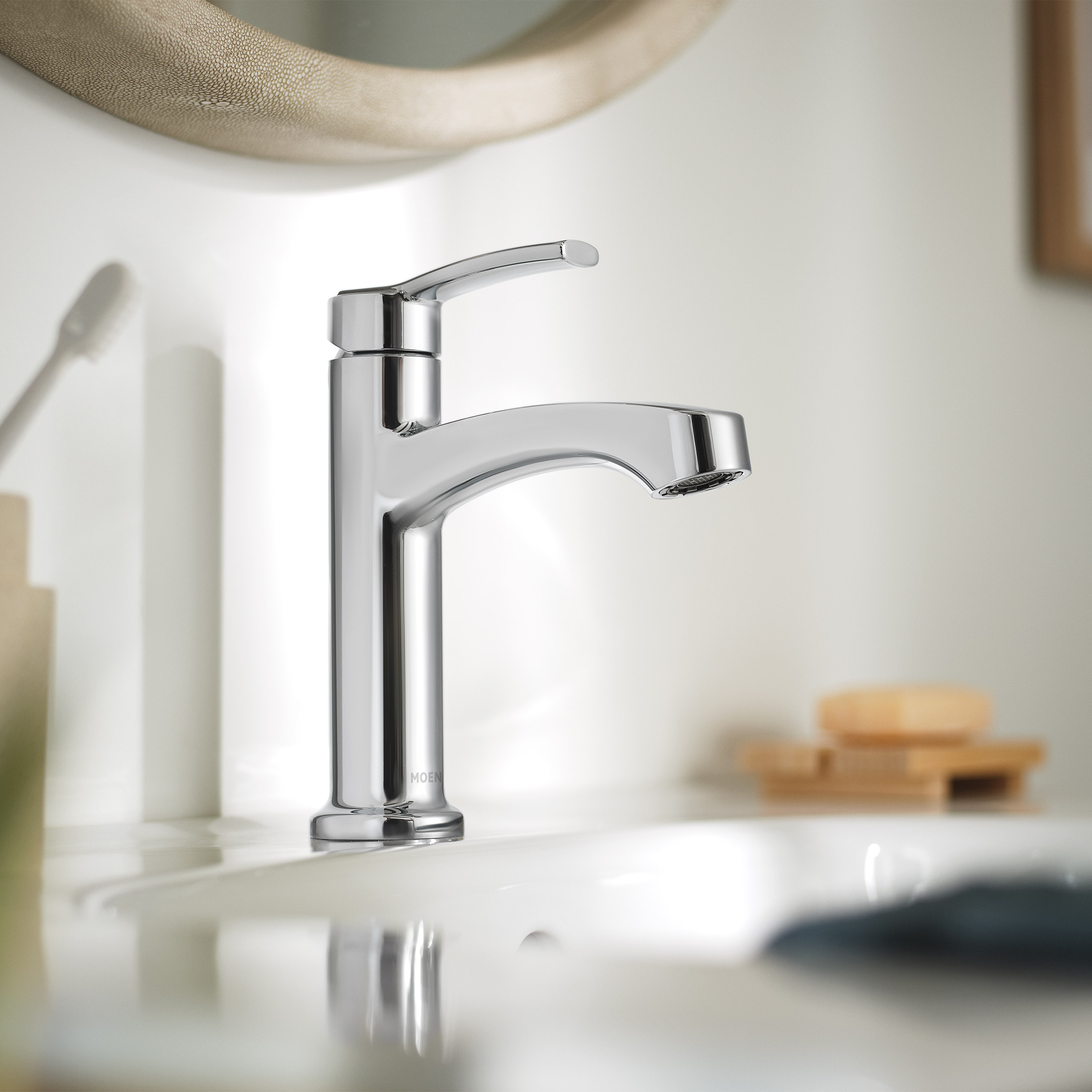 Moen Laken Single Handle Bathroom Faucet 