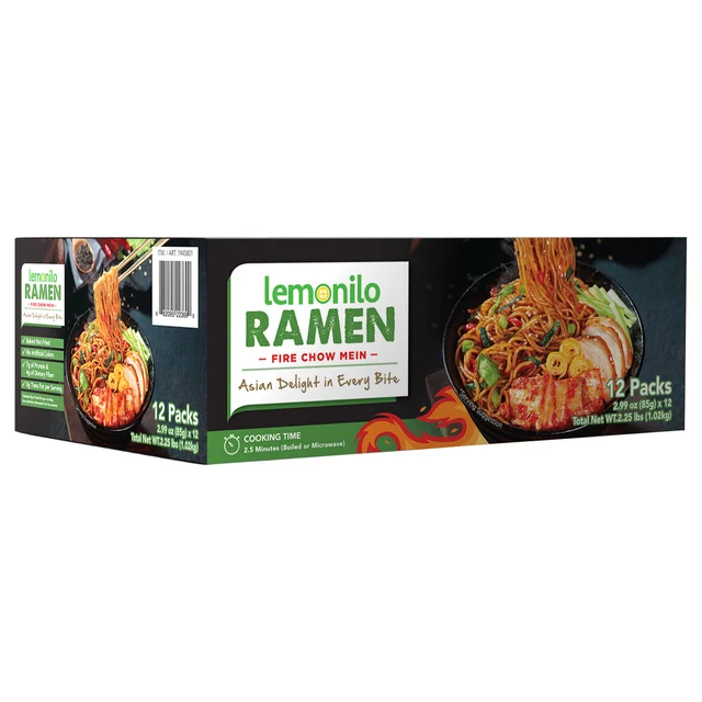 FIRE CHOW MEIN 12/2.9 OZ LEMONILO P220 SL425